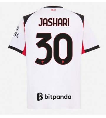 AC Milan Ardon Jashari #30 Udebanetrøje 2025-26 Kortærmet